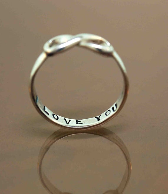 Infinity Hand Stamped