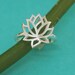 Full Lotus Flower Ring