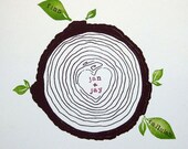 custom family tree -- brown