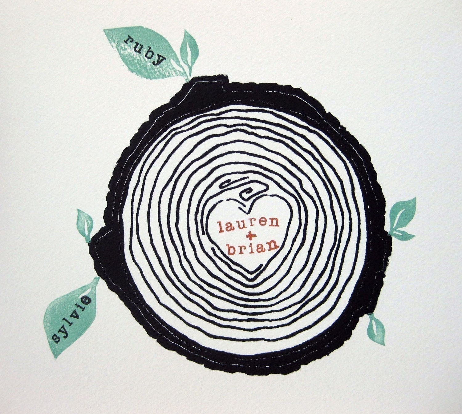 custom family tree -- black