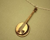 SALE Initial My Banjo GOLD chain