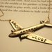 Personalize Your Wings and FLY Necklace- Gold Chain