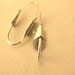 Silver Arrow Hoops Earrings