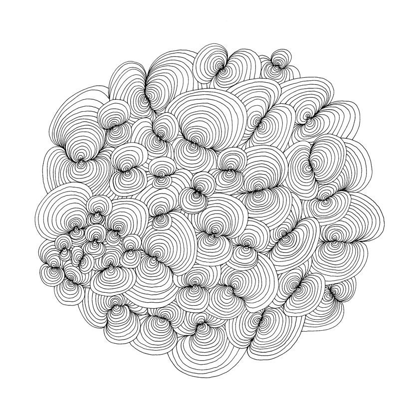 Sailor's Knots 8x10 Pen and Ink Print