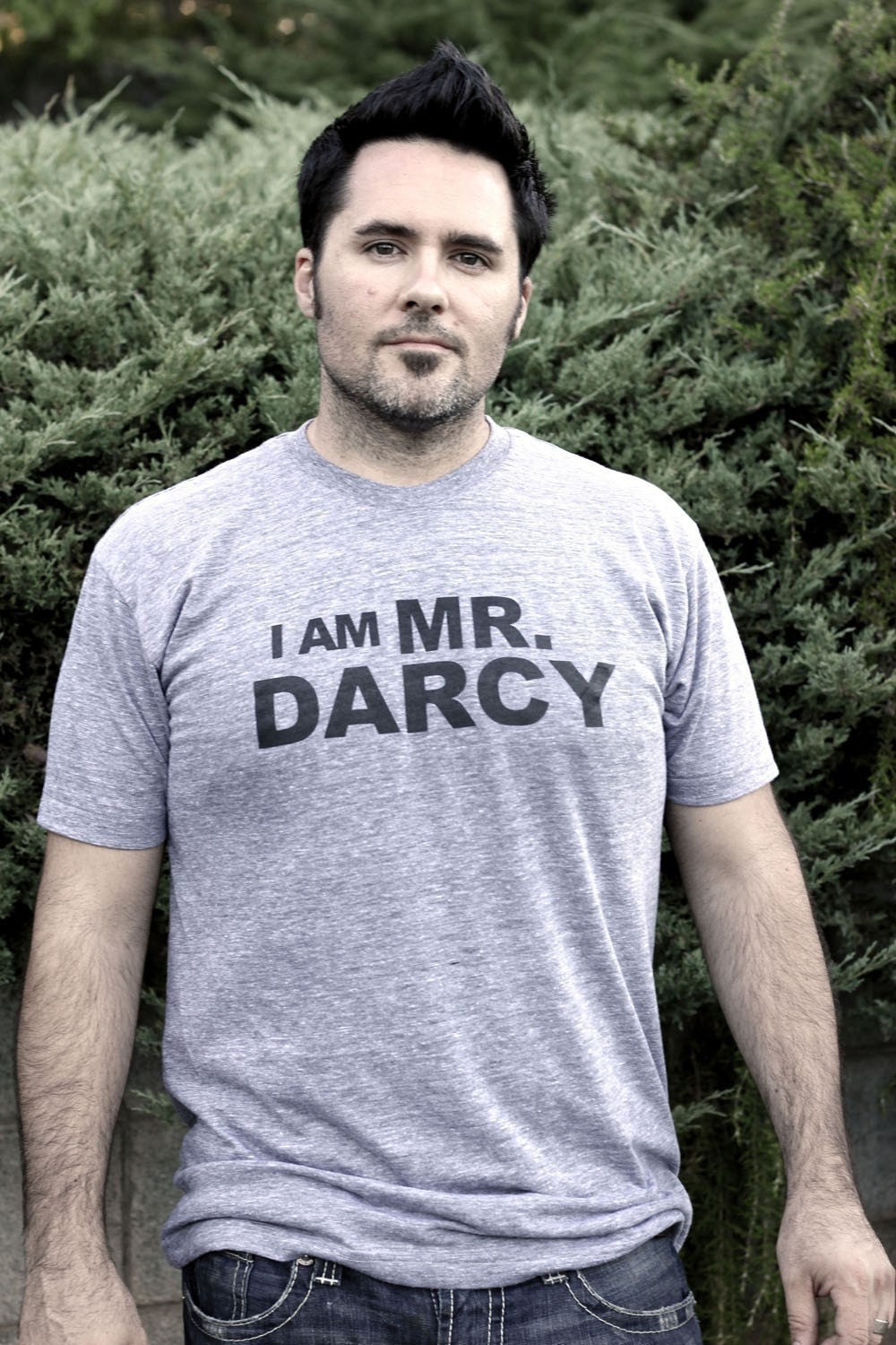 I Am Mr. Darcy- S.M.L.XL.2XL heather grey