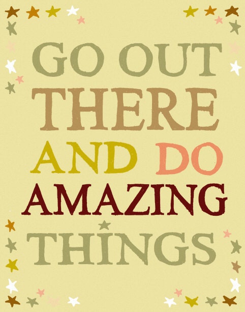 BE AMAZING