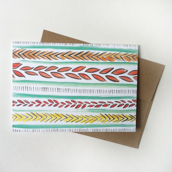 5x7 CARD : vines a plenty