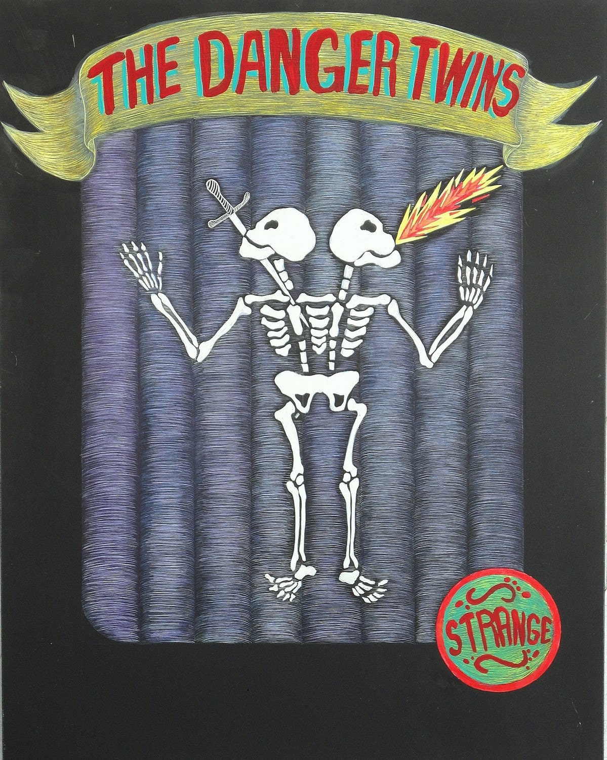 Day of the Dead Sideshow Banner art