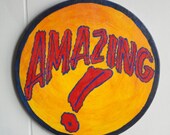Amazing Sideshow banner bullet painting
