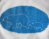 SALE Polar Bear Baby One-Piece Outfit