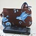 Wristlet Clutch Zipper Gadget Smart Phone Pouch West Indies Matilda Cocoa