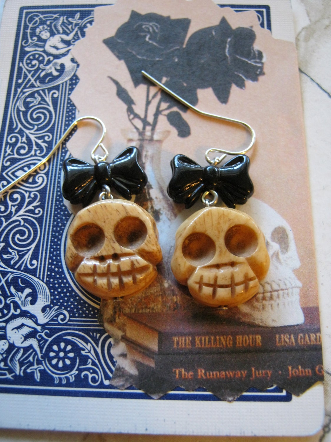 Vintage Bow Earrings