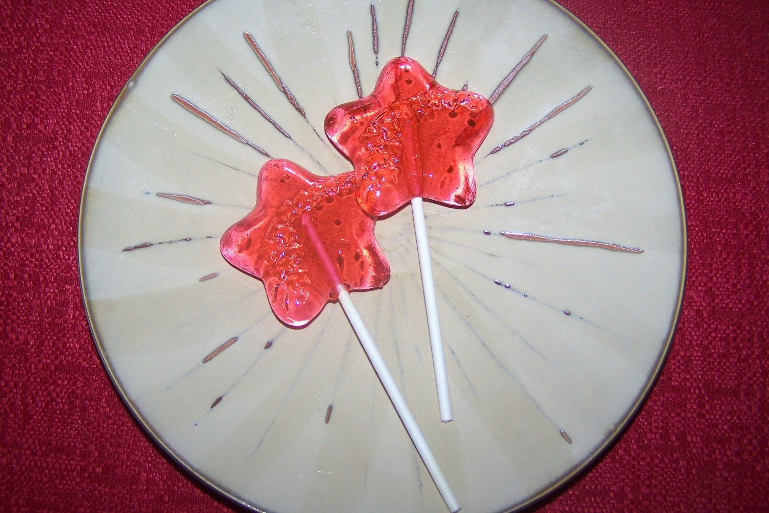 10 Shooting Star Lollipop Baby Party Favor Sucker Princess Wand