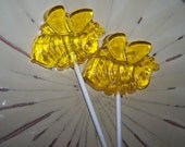 8 Piece Spring Bumble Bee Lollipop Sucker  Party Favor