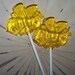 8 Piece Spring Bumble Bee Lollipop Sucker Party Favor
