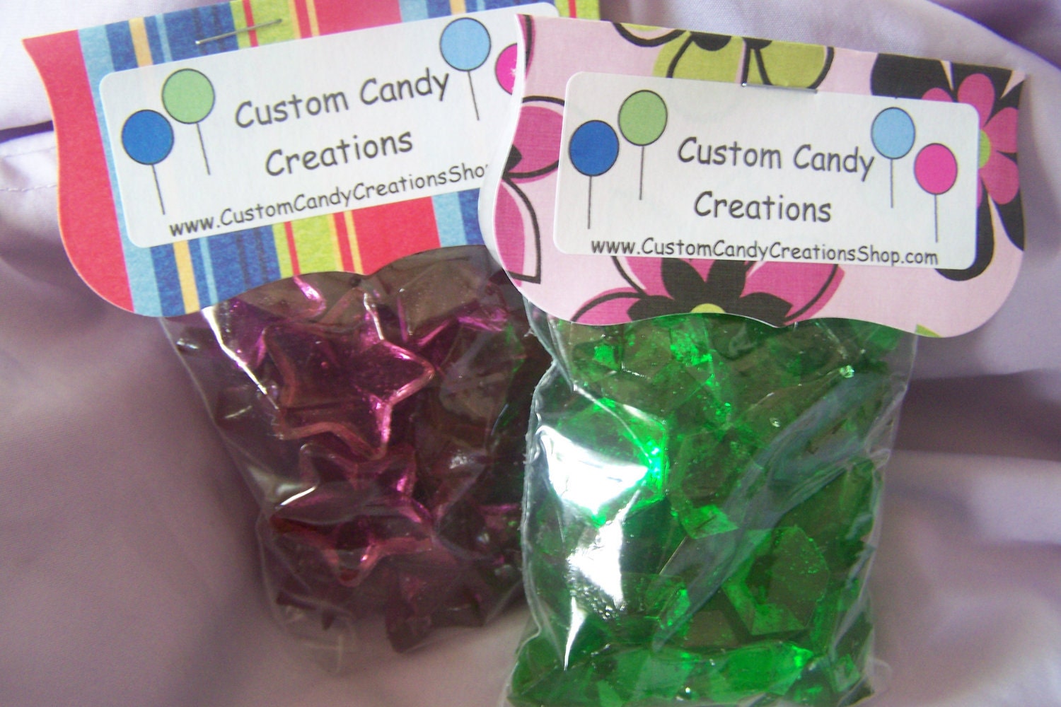 3 oz Bag of Hard Candy Jewels Your Choice Color Flavor