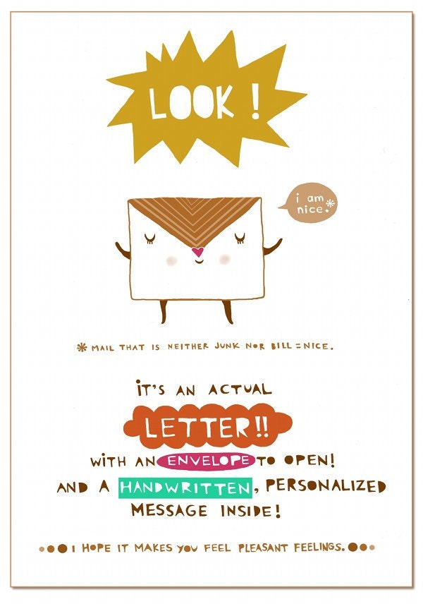 Nice Mail - greeting card