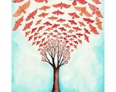 Birds of a Feather 8.5x11 art print