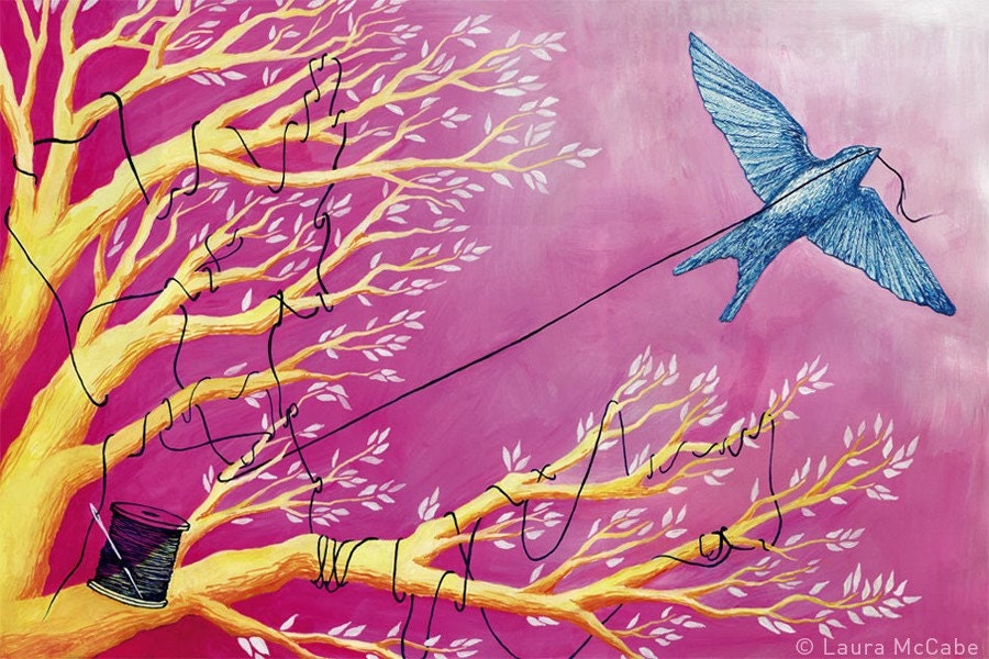 Tangled Up 8.5x11 art print