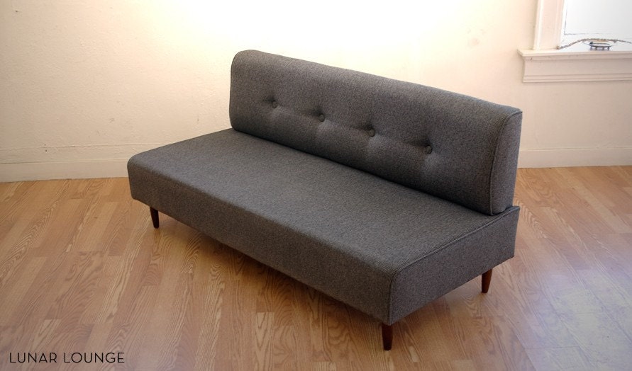 BOKZ button back sofa   Mid Century Modern Eames Era Dannish Classic Design
