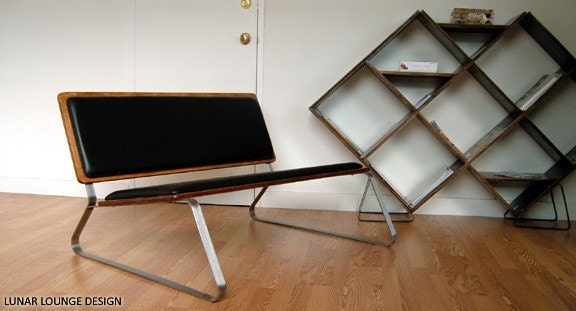 Ply Bak Love seat Mid Century Modern Eames Era Classic