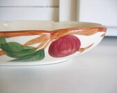 Vintage Franciscan Relish Dish Apple