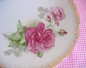 SALE: Antique Porcelain Plate, Wheelock Germany