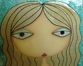 12 x 12 inch Mixed Media Original Painting - Shimmer II