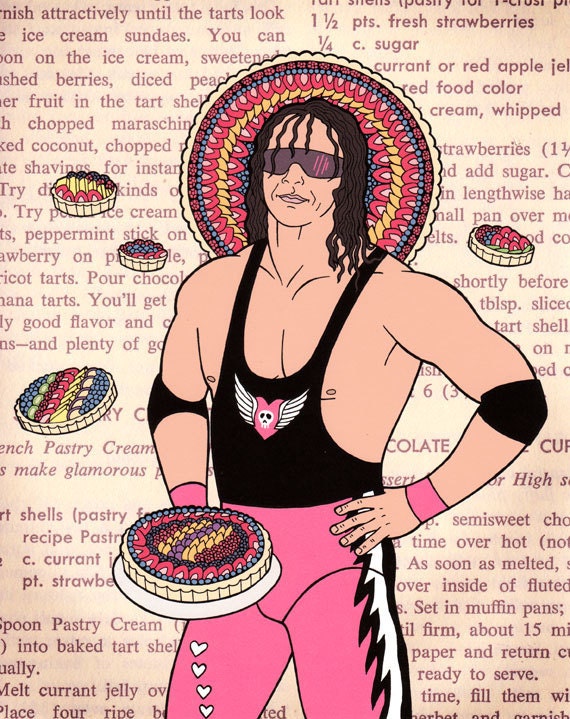 Bret Hart - master of tarts
