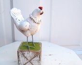 Fancy Chicken Girl in Pearls by MFAS