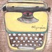 Typewriter Art // Olympia Typewriter // 5x7 Art Print  // Olympia