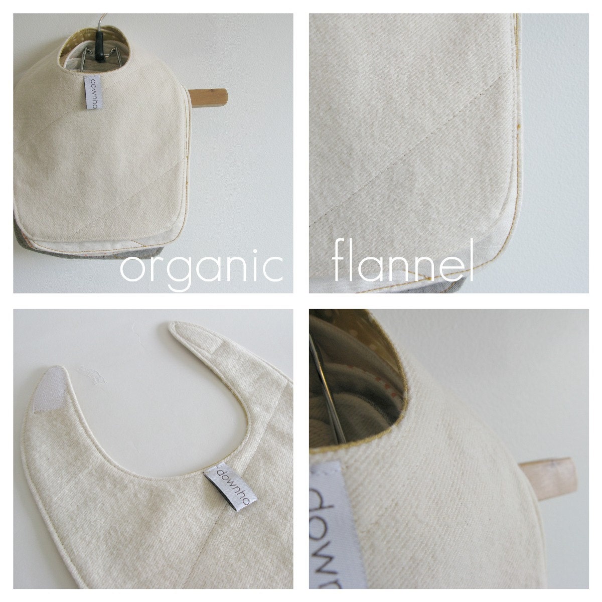 organic baby bib (buffalo)