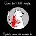 Machete Bear Tshirt (mens and womens available)