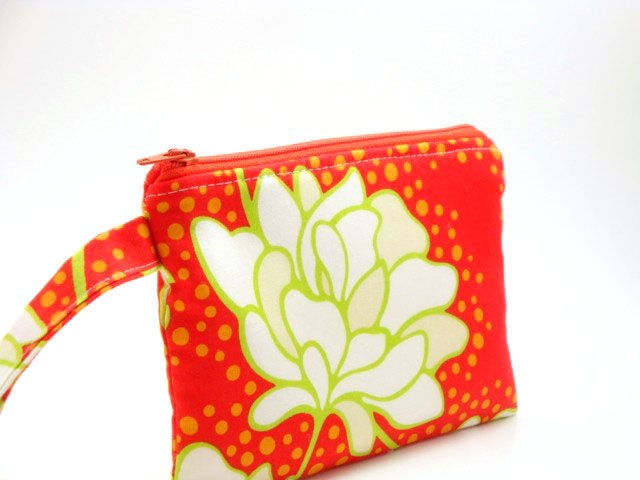Zippered Wristlet-Heather Bailey Fabric