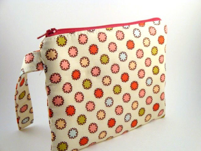 Zippered Wristlet-Michael Miller Fabric