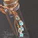 Just Me - Spring Rain glass bottle necklace 30 inches