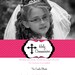 Communion, Baptism, Christening, Confirmation Photo Invitation, Printable, Do it yourself