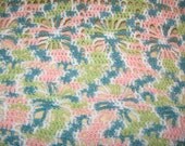 Baby Blanket Spider Web Crochet  Multicolor