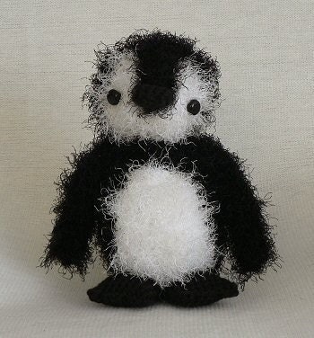 Fuzzy Penguin amigurumi PDF CROCHET PATTERN
