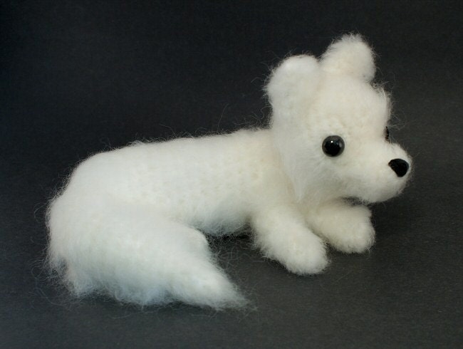Arctic Fox amigurumi PDF CROCHET PATTERN