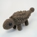 Ankylosaurus amigurumi dinosaur PDF CROCHET PATTERN