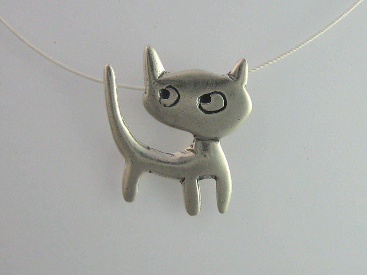 Love kitten necklace