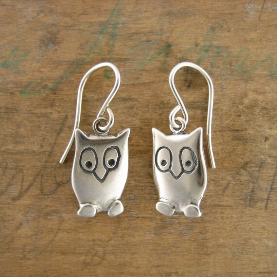 Night Owl Little Charm Earrings