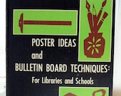 Vintage Book - Poster Ideas and Bulletin Board Techniques