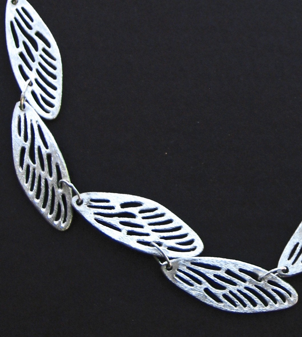 Insect wing necklace- small wings