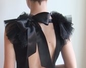 Reserved for Theodora Holiday Holiday Holiday. Backless Plunge Little Black Dress (LBD). Custom Made To Order