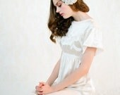 Orcas Island Silk Wedding Dress Gown Custom Made To Order - The Perfect Elegant Simple Wedding Dress
