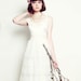 Delicate Dots Silk and Tulle Ruffled Wedding Dress Custom Made To Order