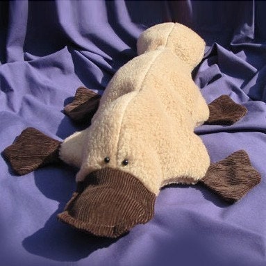 Platypus Stuffed Toy Pattern PDF INSTANT DOWNLOAD
