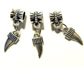 FREe SHIPPING European Beads Italian Horn (Cornicello) charm PBB724
